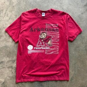 Vintage 90s Arkansas Razorbacks T-shirt Size large